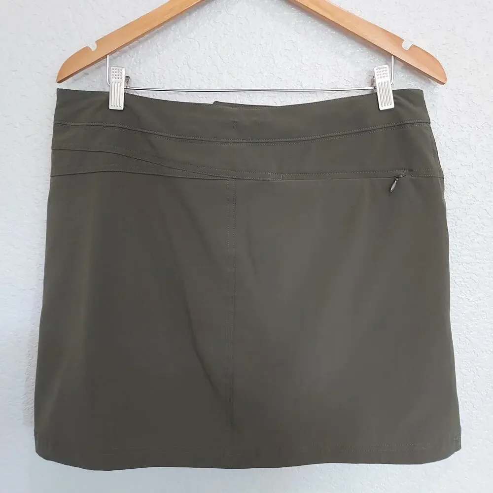 The North Face Olive Green Skort Size 12